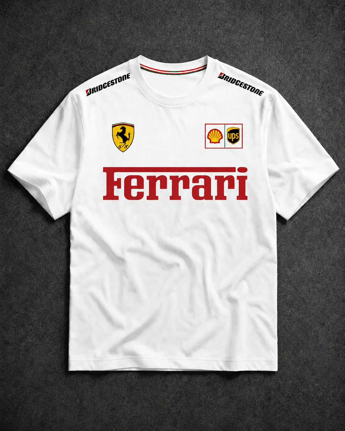 Premium Ferrari Racing Inspired Oversized T-Shirt – Streetwear Luxury Edition