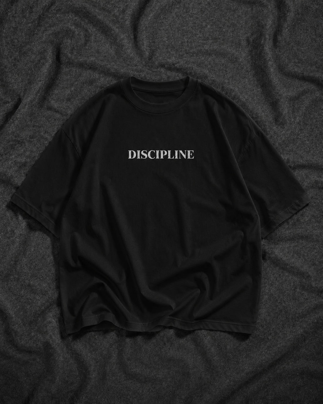 DISCIPLINE Oversized Graphic T-Shirt – Premium Streetwear Cotton Tee