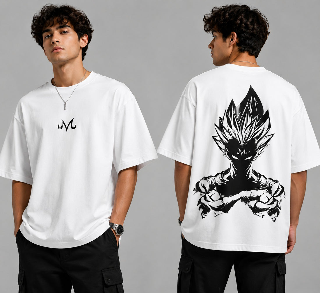 Premium Oversized Graphic Printed T-Shirt – Front & Back Streetwear Edition