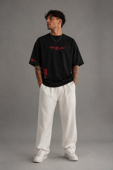 The Boston Oversized Streetwear T-Shirt – Premium Cotton Graphic Tee