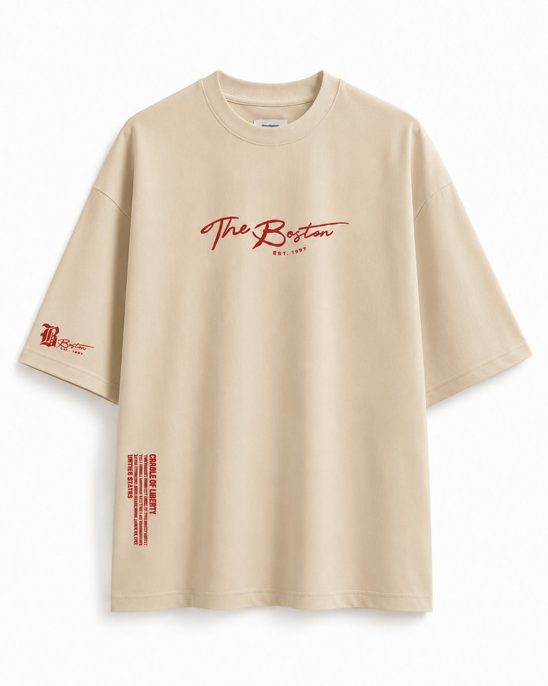 The Boston Oversized Streetwear T-Shirt – Premium Cotton Graphic Tee
