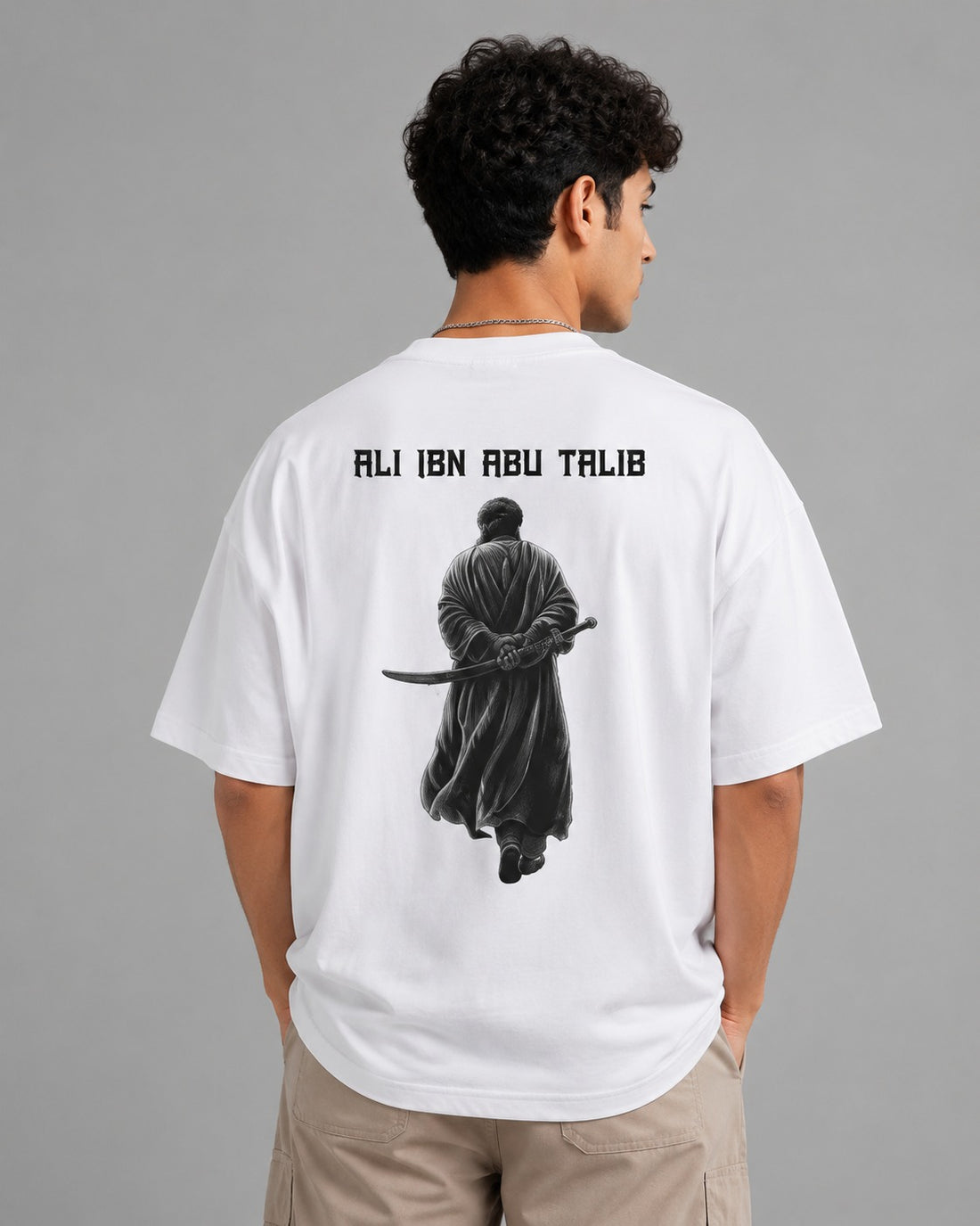 Ali Ibn Abu Talib Oversized T-Shirt – Premium Graphic Streetwear Edition