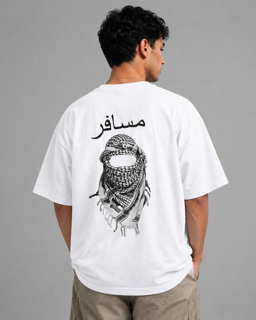 Musafir Oversized T-Shirt – Premium Graphic Streetwear Collection