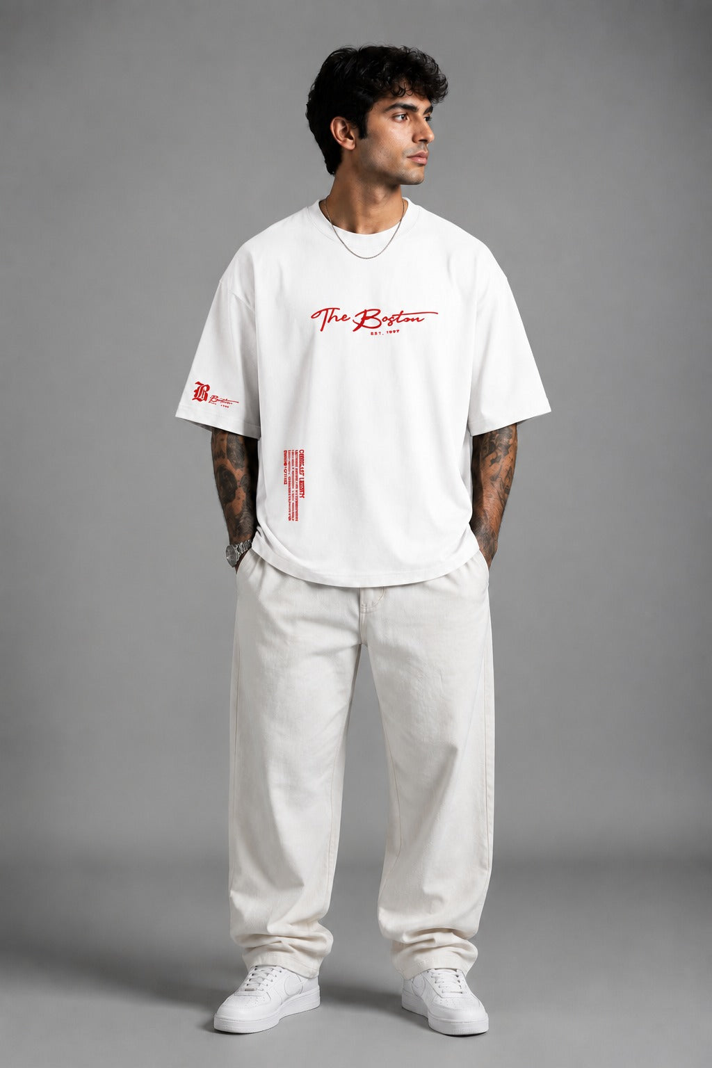 The Boston Oversized T-Shirt – Premium Streetwear Edition